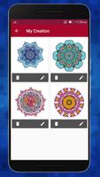 Flowers Mandala Coloring Book : Coloring Pages स्क्रीनशॉट 1
