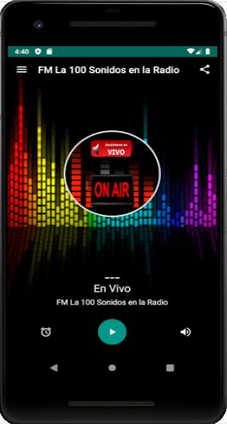 Descarga de APK de FM La 100 Sonidos en la Radio para Android