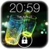 Fireflies lockscreen أيقونة