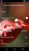 Lock screen(live wallpaper) постер