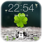 Galaxy rainy lockscreen أيقونة