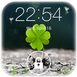 Galaxy rainy lockscreen أيقونة