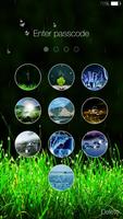 Galaxy rainy lockscreen تصوير الشاشة 2
