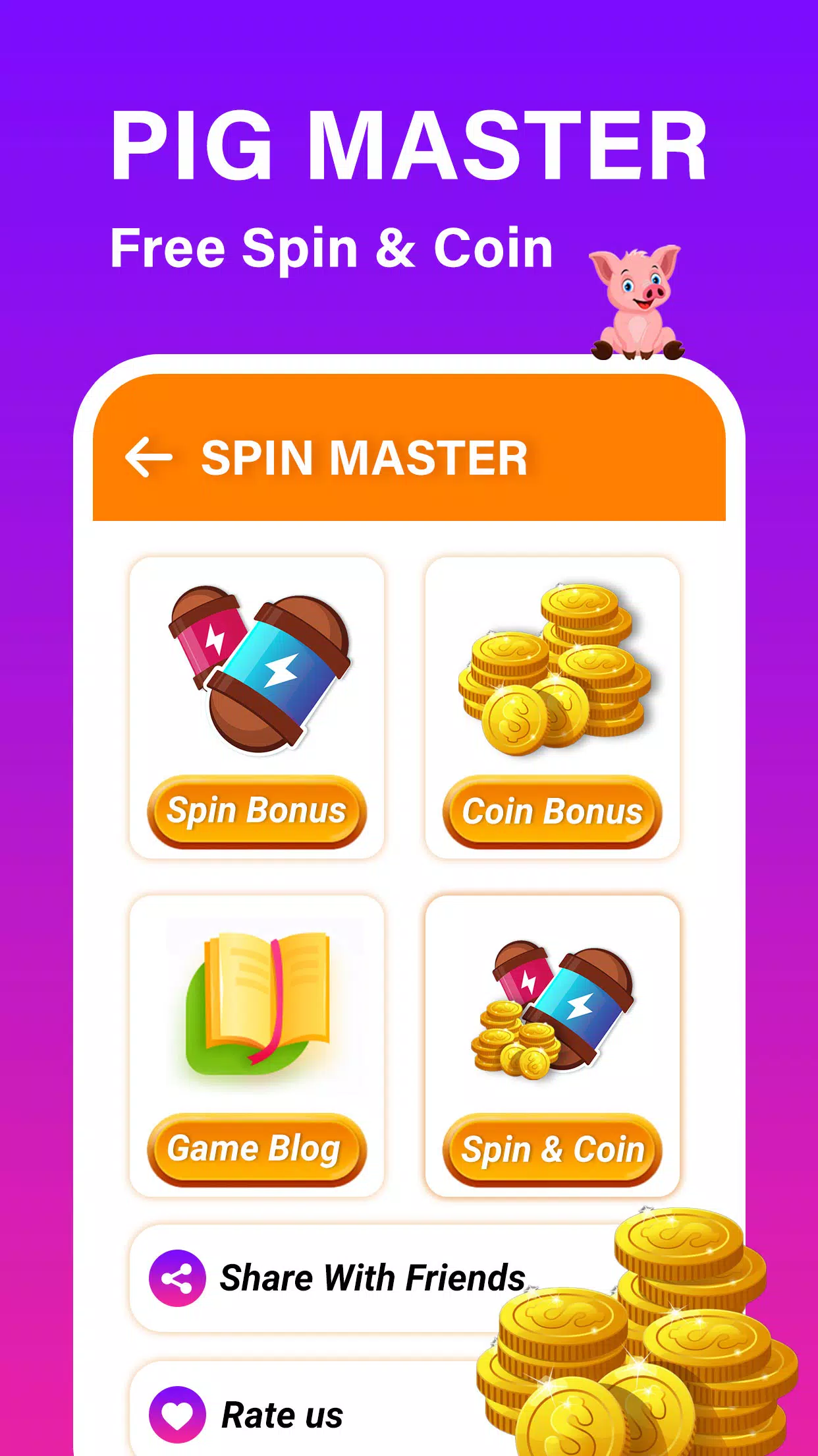 Download do APK de Spin and Coin Link - Coin Master Free Spins