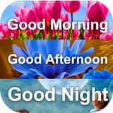 Good Morning Late Afternoon  Good Night Messages أيقونة