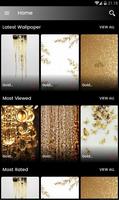 Gold Aesthetic Wallpaper HD poster