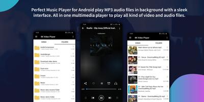 برنامه‌نما 4K Video Player عکس از صفحه