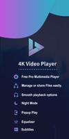 4K Video Player पोस्टर