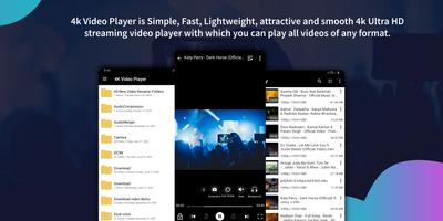 برنامه‌نما 4K Video Player عکس از صفحه