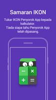 Penyorok App - sembunyikan apl penulis hantaran