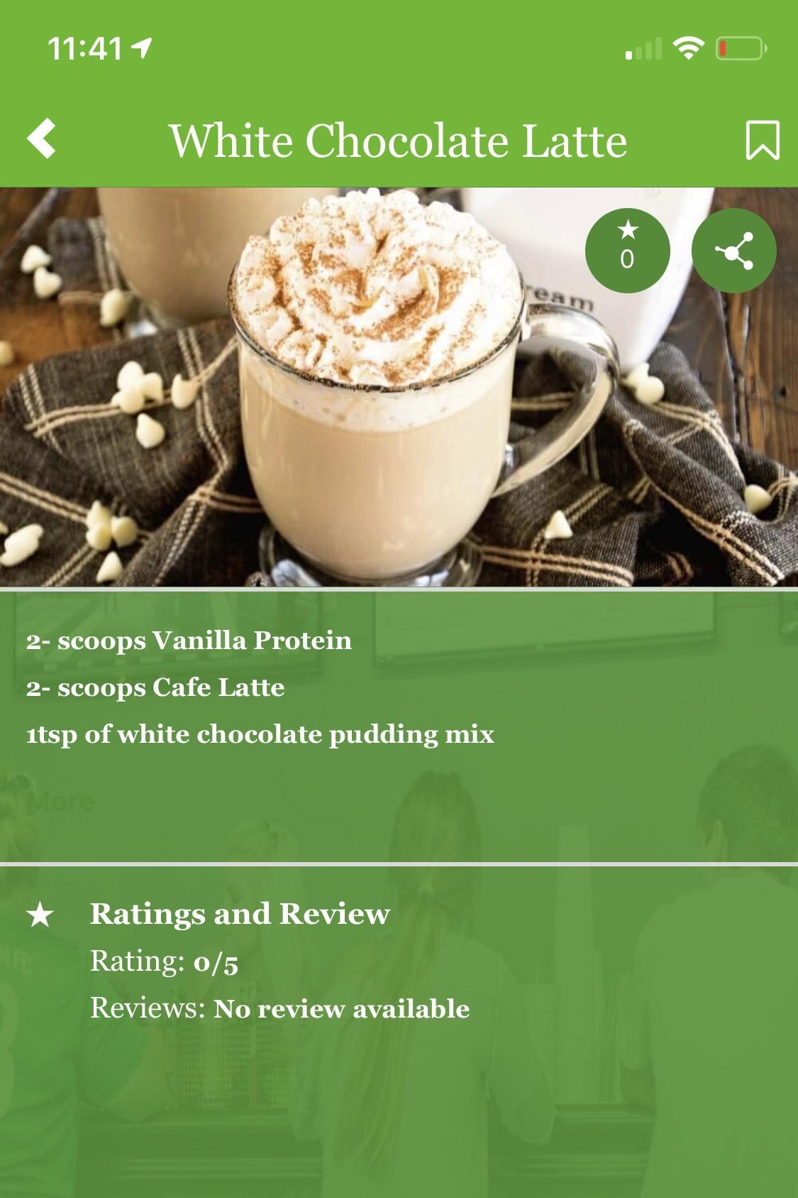 Herbalife Shake Recipes Cafe Latte Bryont Blog