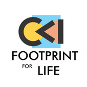 Footprint for life icon