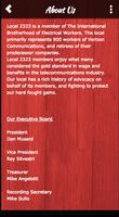 IBEW Local 2323 syot layar 1