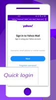 Boîte de réception pour Yahoo Affiche