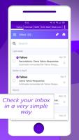 Boîte de réception pour Yahoo capture d'écran 2
