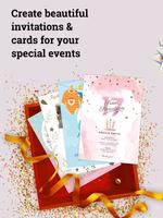 誕生日と結婚式の招待カードメーカー スクリーンショット 3