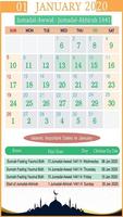 Islamic Calendar Plakat