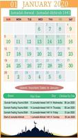 Islamic Calendar Affiche