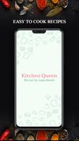 Kitchen Queen - Recipe by ingredients Affiche