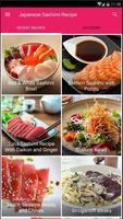 Recette de sashimi japonais Affiche