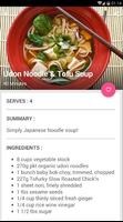 Recette Udon Japonaise capture d'écran 3