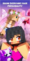 پوستر Kawaii Skins for Minecraft