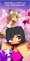 Poster Kawaii Skins for Minecraft