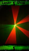 discothèque spectacle laser Affiche