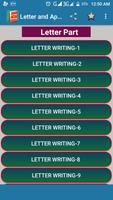 Letter & Application Writing الملصق