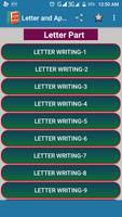 Letter & Application Writing Cartaz