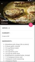 Lemon Thyme Pork Chops Recipe imagem de tela 3