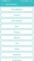 Learn English Grammar App capture d'écran 2