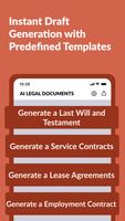 AI Legal Documents Generator capture d'écran 1