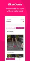 Video Downloader for Likee - W penulis hantaran