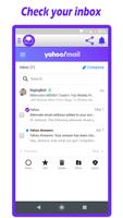 Inbox Fast for Yahoo اسکرین شاٹ 1