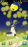 Cartoon Windmill LiveWallpaper capture d'écran 3
