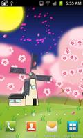 Sakura Love Live Wallpaper poster