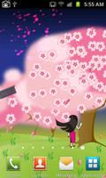 Sakura Love Live Wallpaper screenshot 1