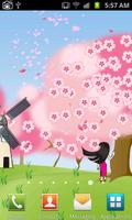 Sakura Love Live Wallpaper screenshot 3