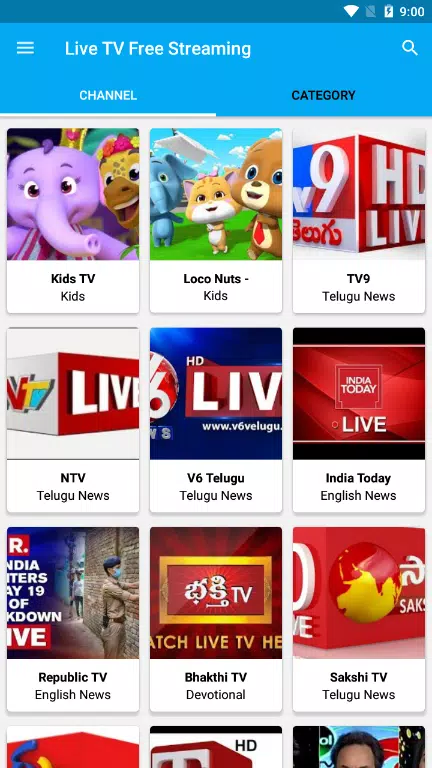 Free Live TV Channels - Telugu APK pour Android Télécharger