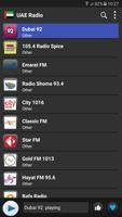 Radio UAE  - AM FM Online الملصق