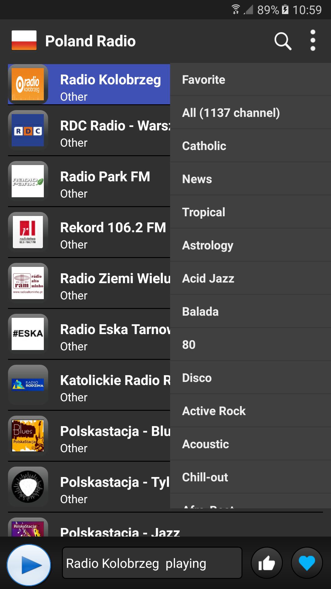 Android용 Radio Poland - AM FM Online APK 다운로드