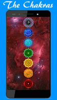 Chakras meditation healing poster