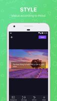 StatusMaker - Add text on phot Ekran Görüntüsü 1