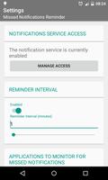 Missed Notifications Reminder imagem de tela 2