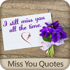 Miss you Quotes icon