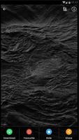 Monochrome Ocean Wave Wallpaper HD اسکرین شاٹ 1