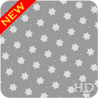 Monochrome Simple Pattern Wallpaper HD icon