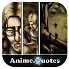 Animequ : anime quotes ikon