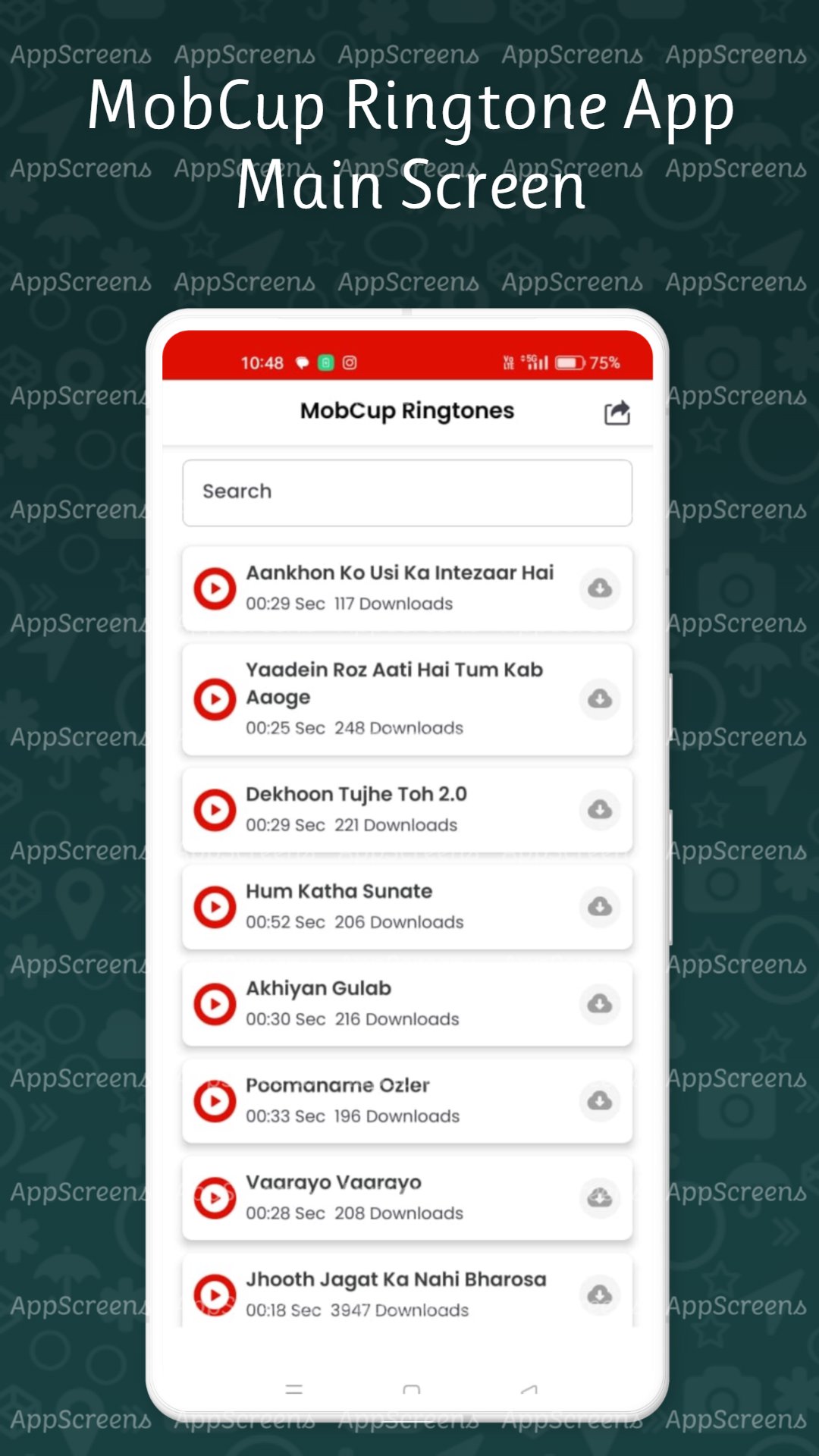 Descarga de APK de MobCup Ringtones para Android